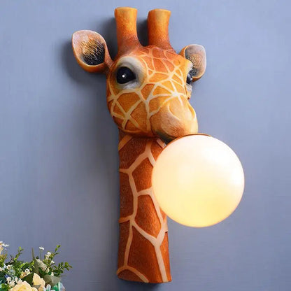 Giraffe Bubblegum Wall Lamps