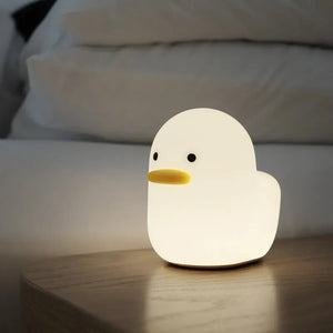 Silicone Dull Duck Night Light