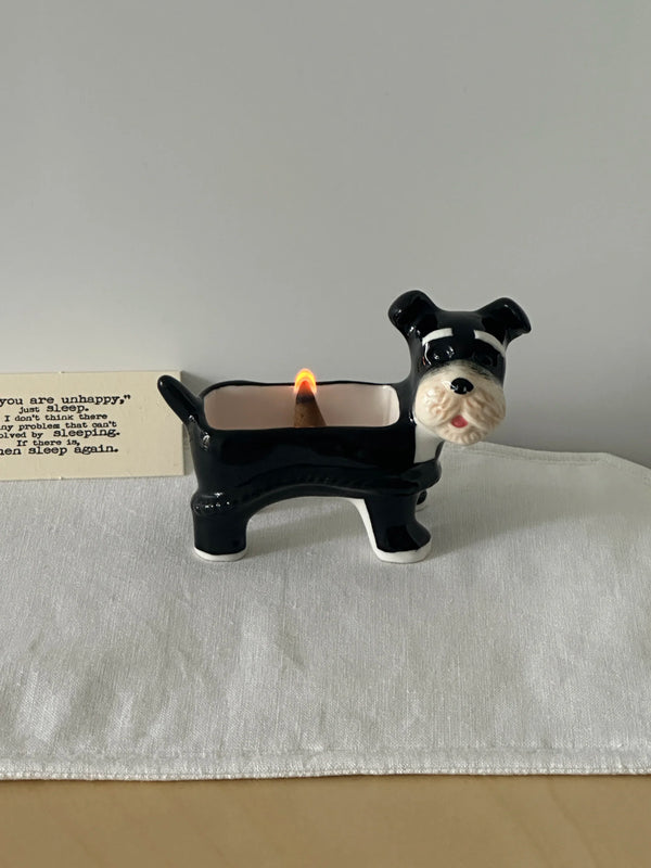 Schnauzer Ceramic Mini Bowl