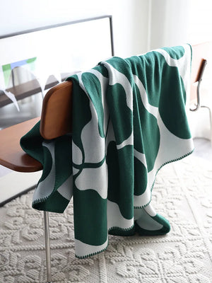 Jacquard Vine Throw Blanket