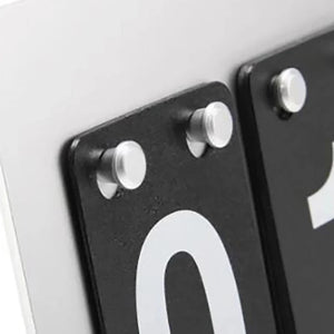 Vintage Metal Desktop Calendar