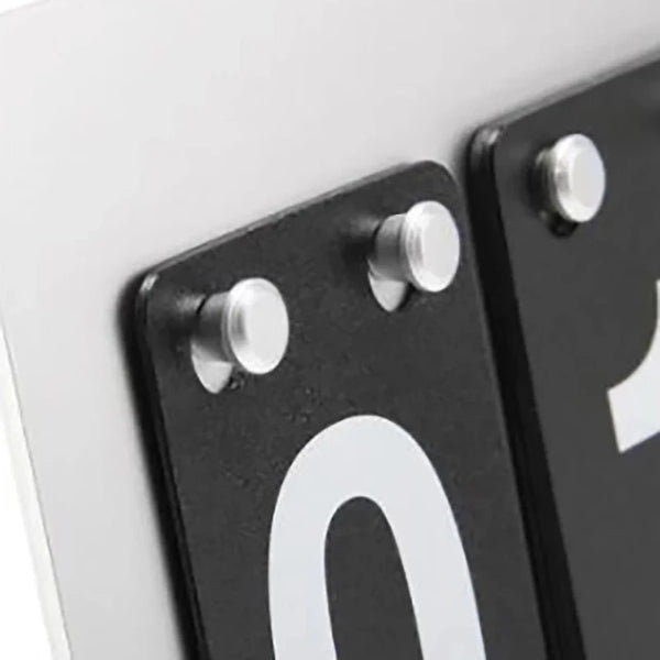 Vintage Metal Desktop Calendar