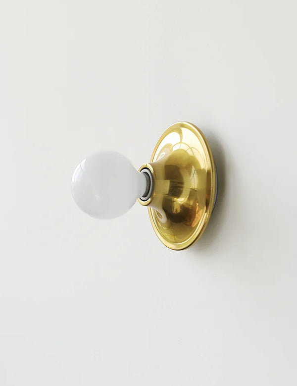 Vintage Industrial Exposed Dish Wall Ceiling Lamp