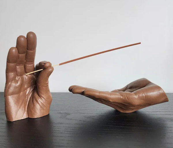 Palm Incense Holder