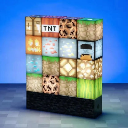 Pixel Graphic Brickstone Game Room Lamp