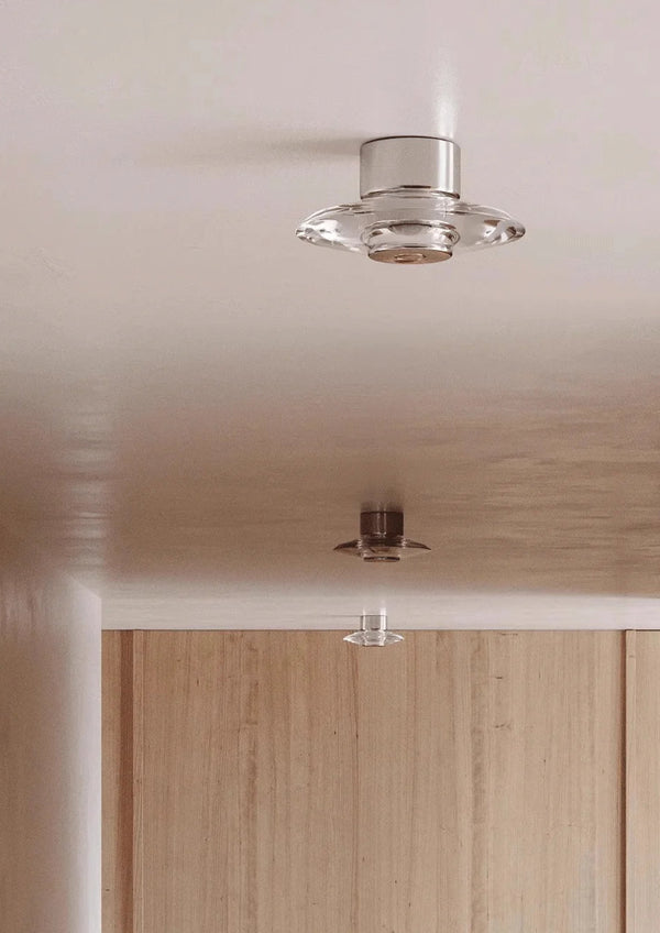 Italian Mini Cyrstal Sconce Minimalist Wall Ceiling Lamp