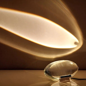 Mini lampe de table en cristal Sunset Sky