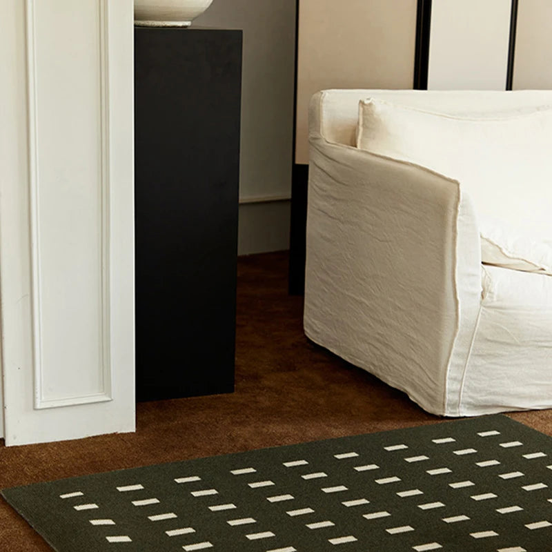 Retro French Rectangle Pattern Carpet Area Rug – OnShelf