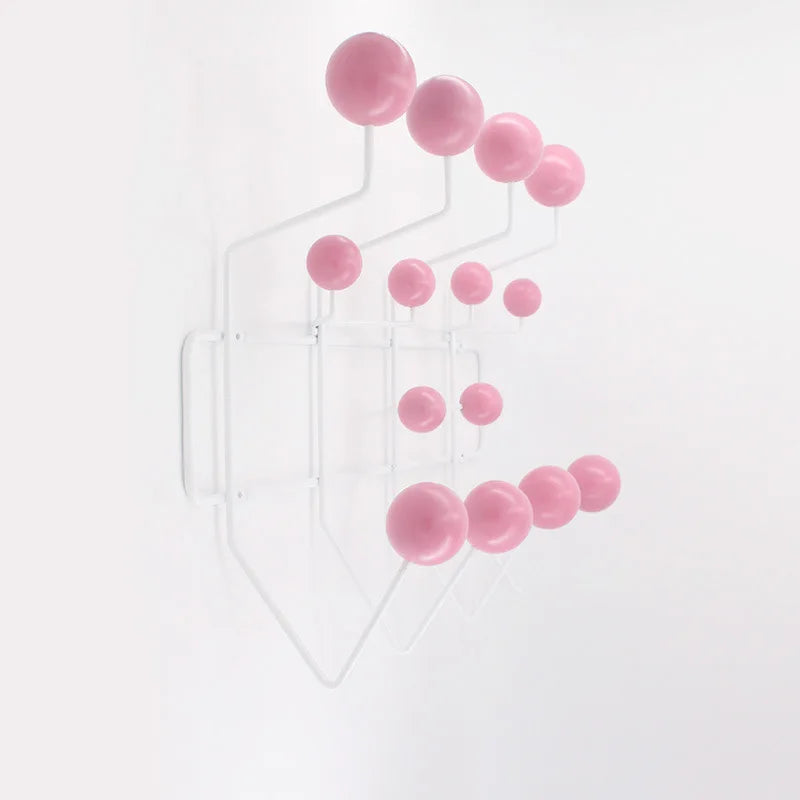 Wall Retro Ball Hanger Rack