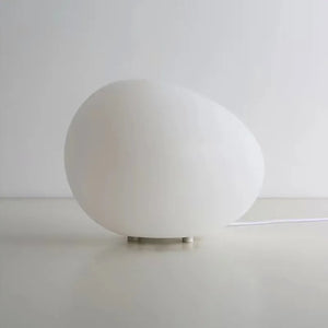 Minimalistic Stone Shape Atmosphere Table Lamp