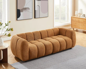 Melloa Upholstered Tufted Boucle Cloud Sofa
