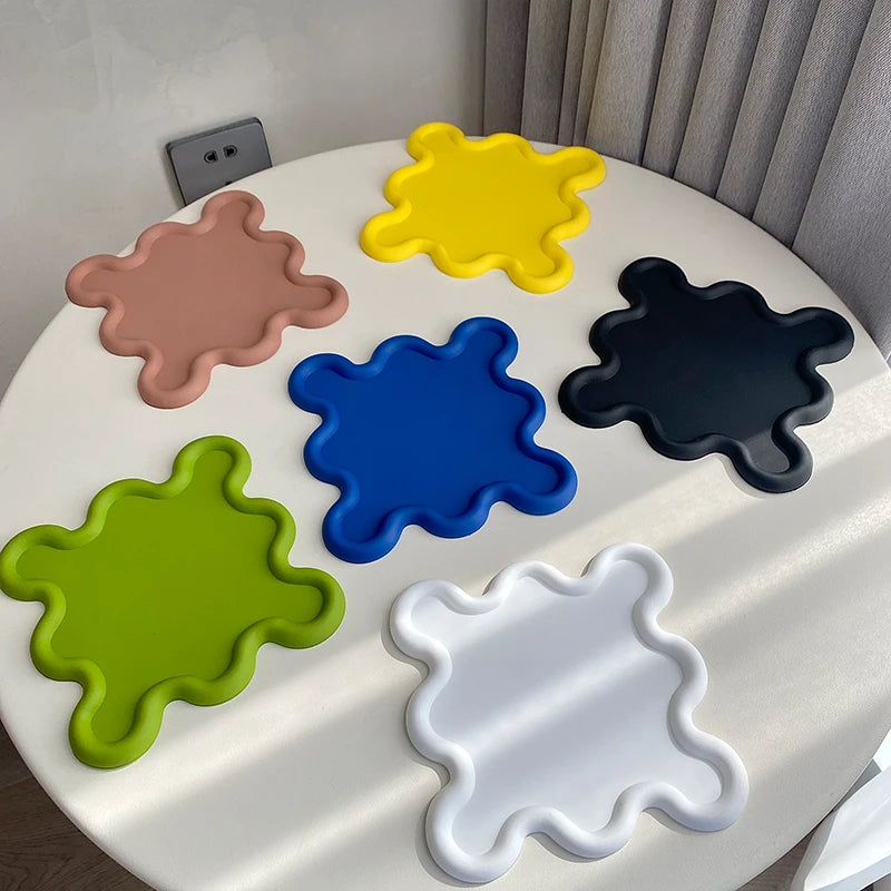 Irregular Geometry Silicone Coaster