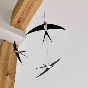Danish Balanced Swallow Silent Wind Chime