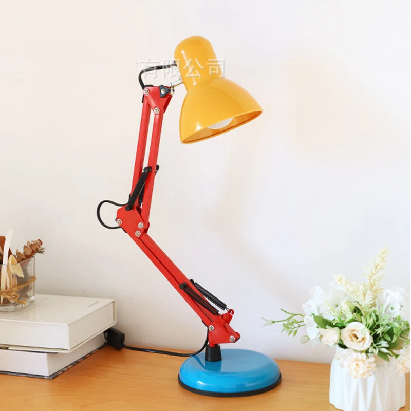 Memphis Style Retro Industrial Table Lamp