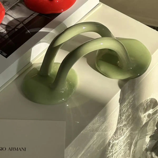 Modü Retro Ceramic Post Card Stand Holder