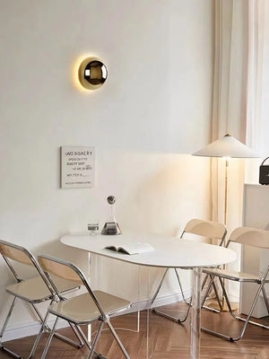 Nordichome Minimalist Metal Dome Wall Lamp