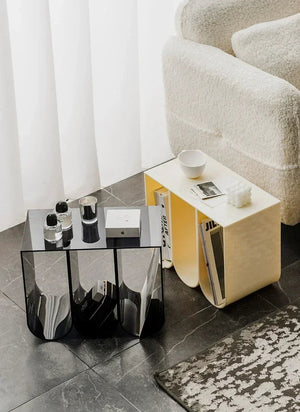 de homê Embossed Design Acrylic Multipurpose Table