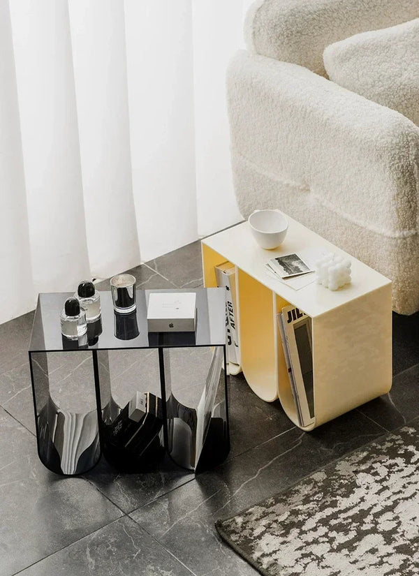 de homê Embossed Design Acrylic Multipurpose Table