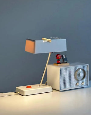 Haus Theory 1960's Space Bauhaus Style Retro Industrial Table Lamp