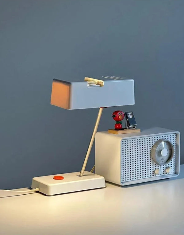 Haus Theory 1960's Space Bauhaus Style Retro Industrial Table Lamp