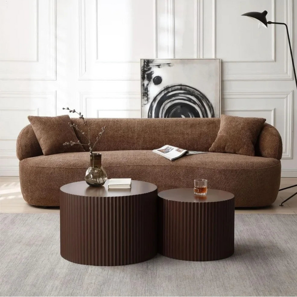 Melloa Lounge 3-Seat Sofa with 2 Pillows