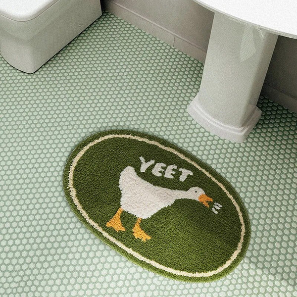 MokoMoko Cute Animal Hand-Crafted Bath Mat