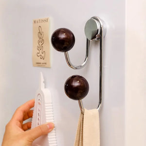 Retro Ball Stainless Steel Magnetic Hook