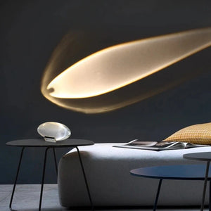 Mini lampe de table en cristal Sunset Sky