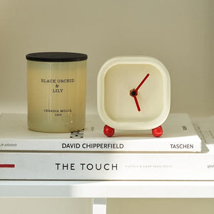 Minimalist Red Ball Desktop Clock