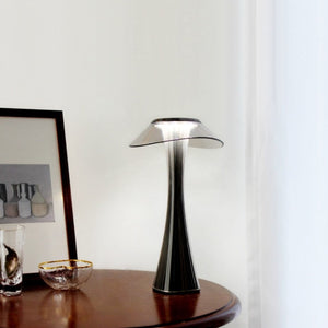 Mushroom Acrylic Top Portable Table Lamp