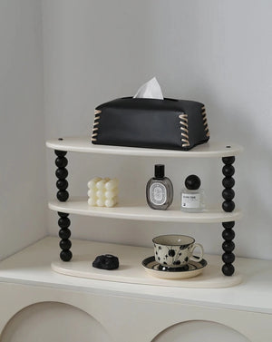 Woven Leather Hand-Crafted Tissue Holder