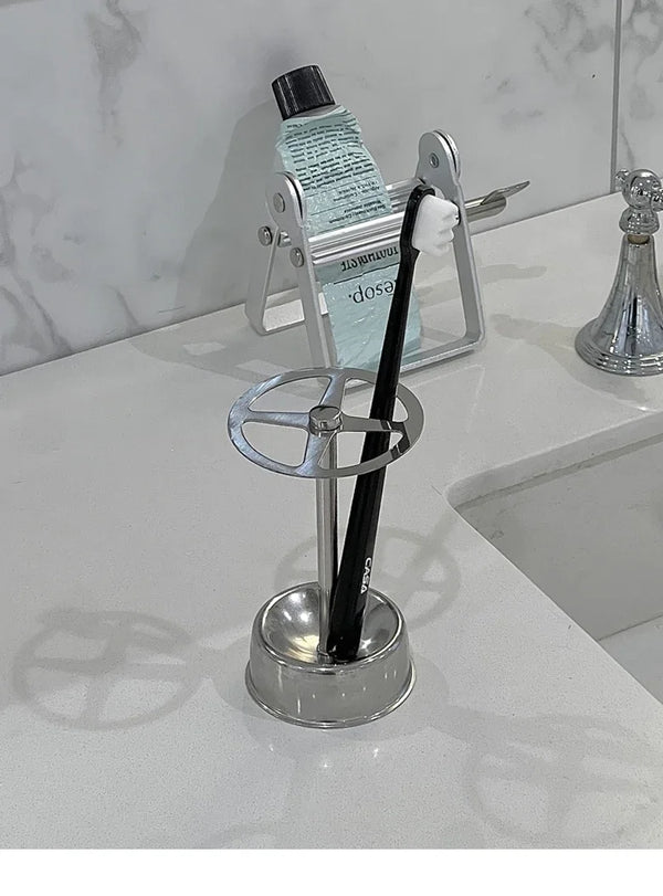 Stainless Steel Vintage Toothpaste Holder