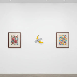 Duck Taped Banana Wall Decor