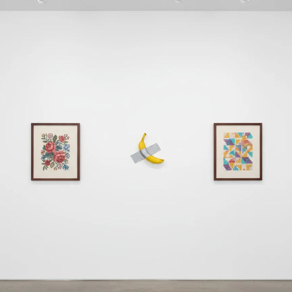 Duck Taped Banana Wall Decor