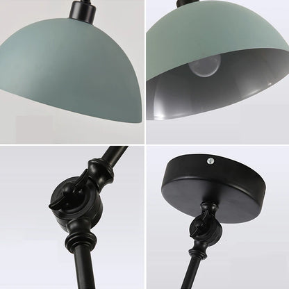 Dome Pendant Metal Folding Fixture Ceiling Wall Light