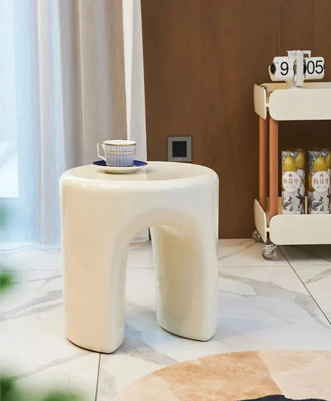 Multi-Purpose Round Stool with Flippable Tray – OnShelf