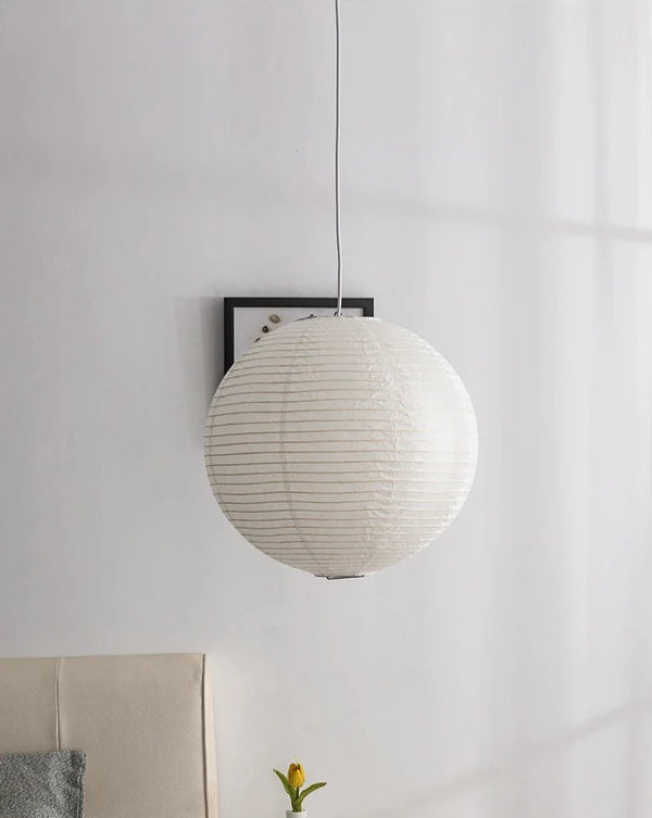 Yū Tokyo Japanese Wabi-Sabi Style Rice Paper Pendant Ceiling Lamp
