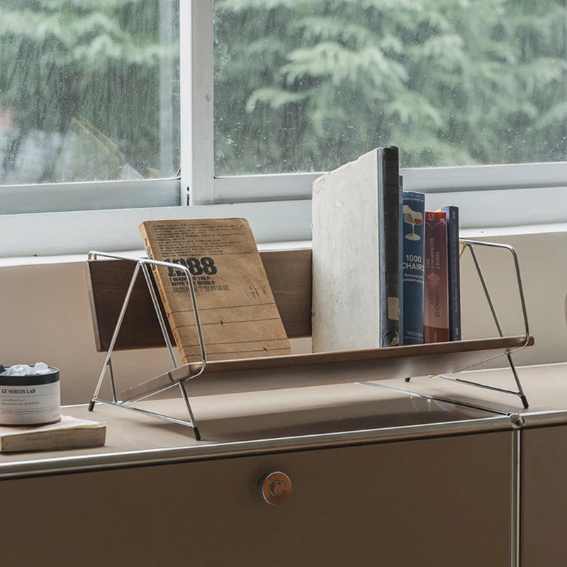 MCM Desktop Wooden Book Shelf