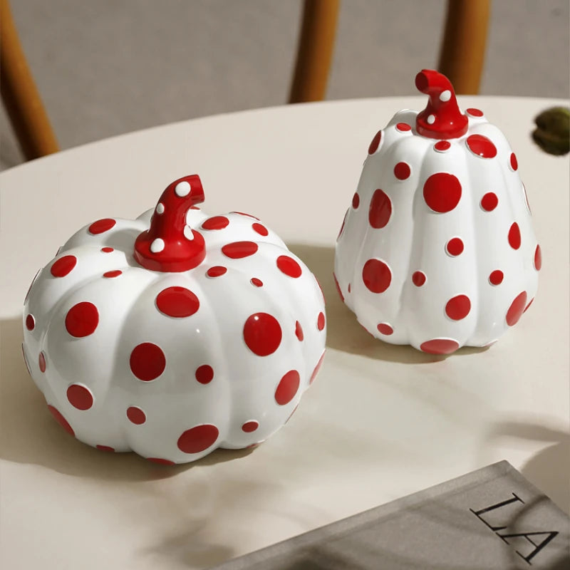 Kusama Yayoi Style Polka Dot Sculpture
