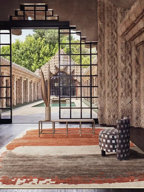 Classical Abstract Pattern Area Rug