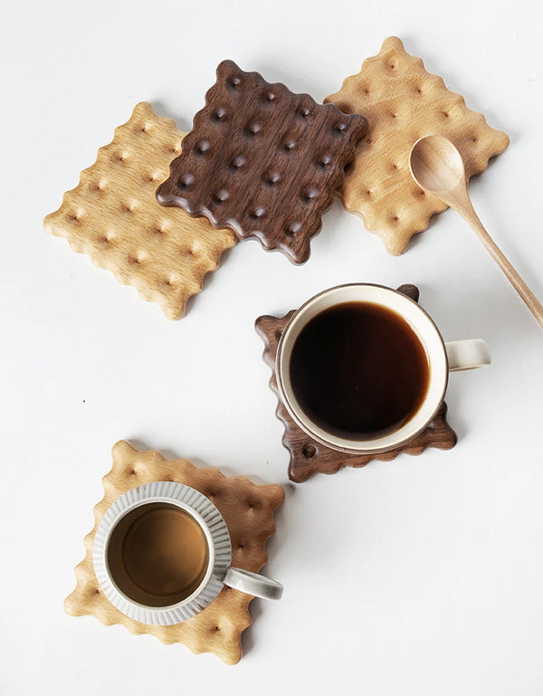 Wooden Cookie Coaster