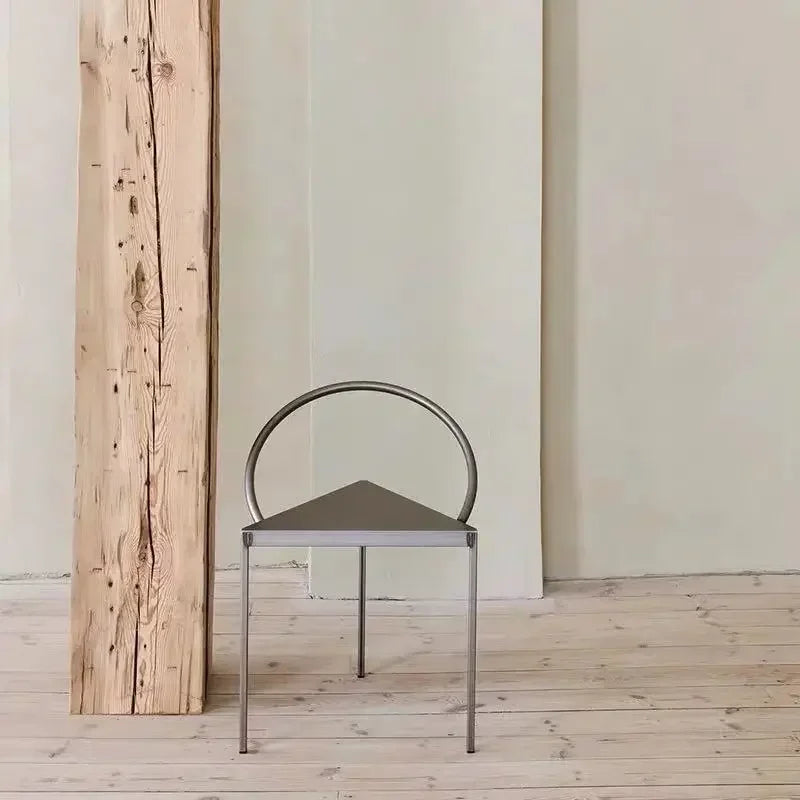 Italian Minimalistic Triangle Dining Chair – OnShelf