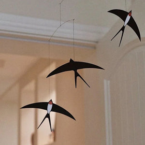 Danish Balanced Swallow Silent Wind Chime