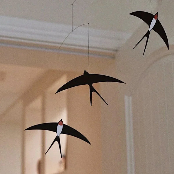 Danish Balanced Swallow Silent Wind Chime