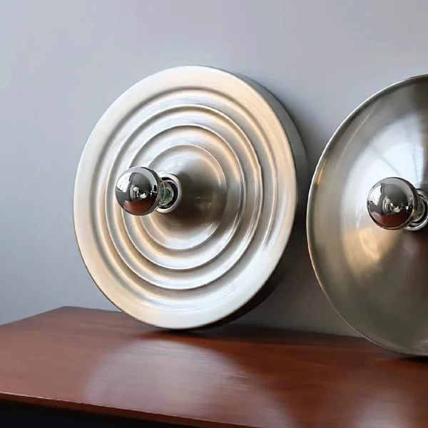 Studio Lima Retro UFO Ripple Disc Wall & Ceiling Fixture Lamp