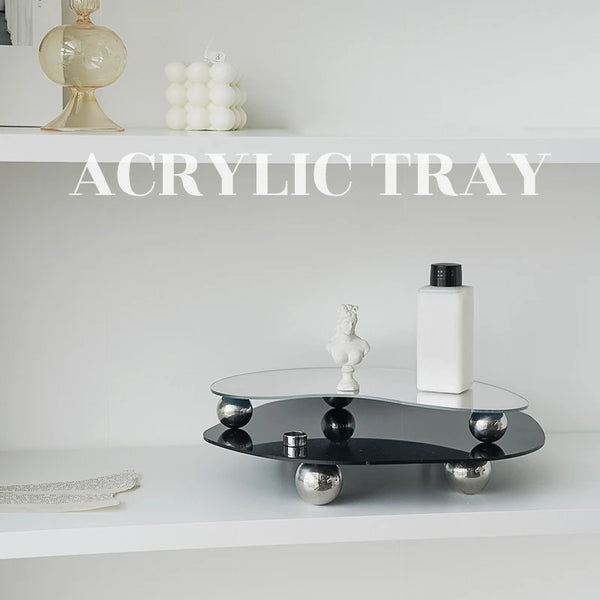 Modü Irregular Acrylic Tray Organizer