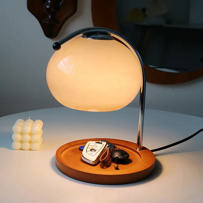 Retro Glass Dimmable Candle Warmer Lamp