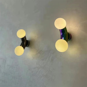 Carl Lighting Hotel Style Chrome Ball Wall & Ceiling Lamp