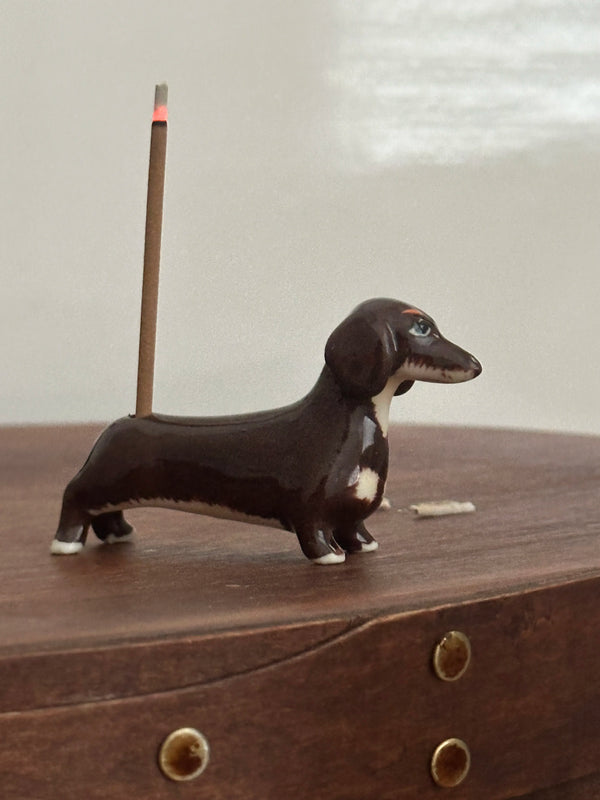 Modü Dachshund Incense Holder