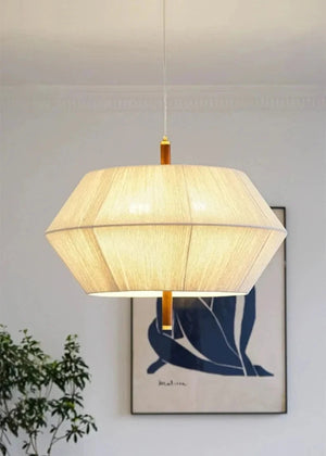 Yū Tokyo Japanese Hemp Rope Rattan Ceiling Pendant Light